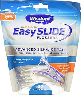 Wisdom Easy Slide Flossers and Floss Picks