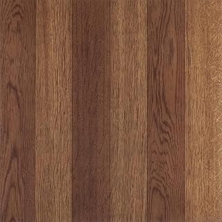 Achim Home Furnishings FTVWD22320 FTVWD21420 Vinyl Flooring, Medium Oak Plank-Look, 20 Tiles