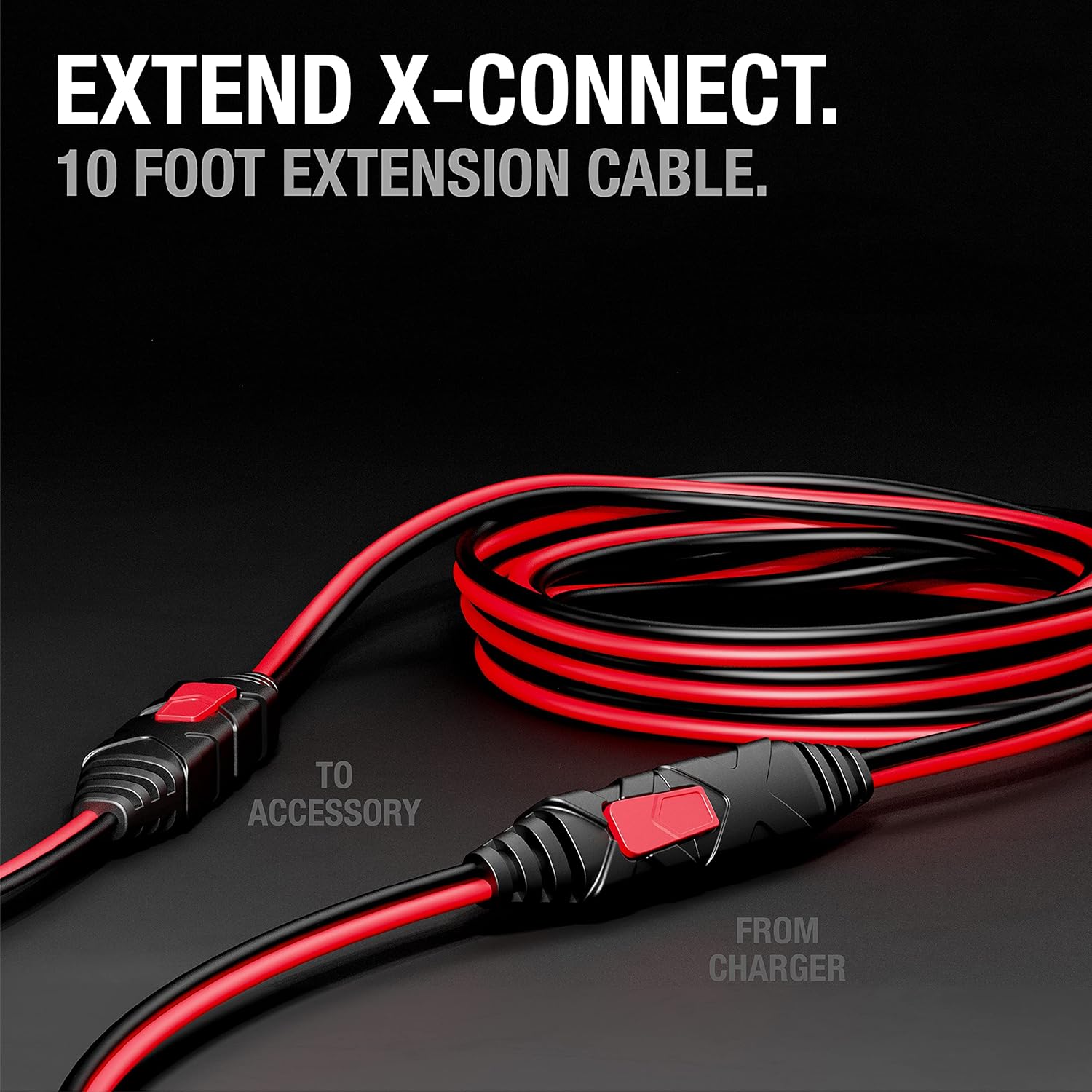 NOCO GC004 X-Connect 3-Meter Extension Cable Accessory for NOCO Genius Smart Battery Chargers-1