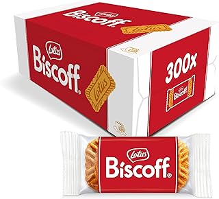 Biscoff Original Caramelised Single Biscuits (Pack of 300 - catering size)