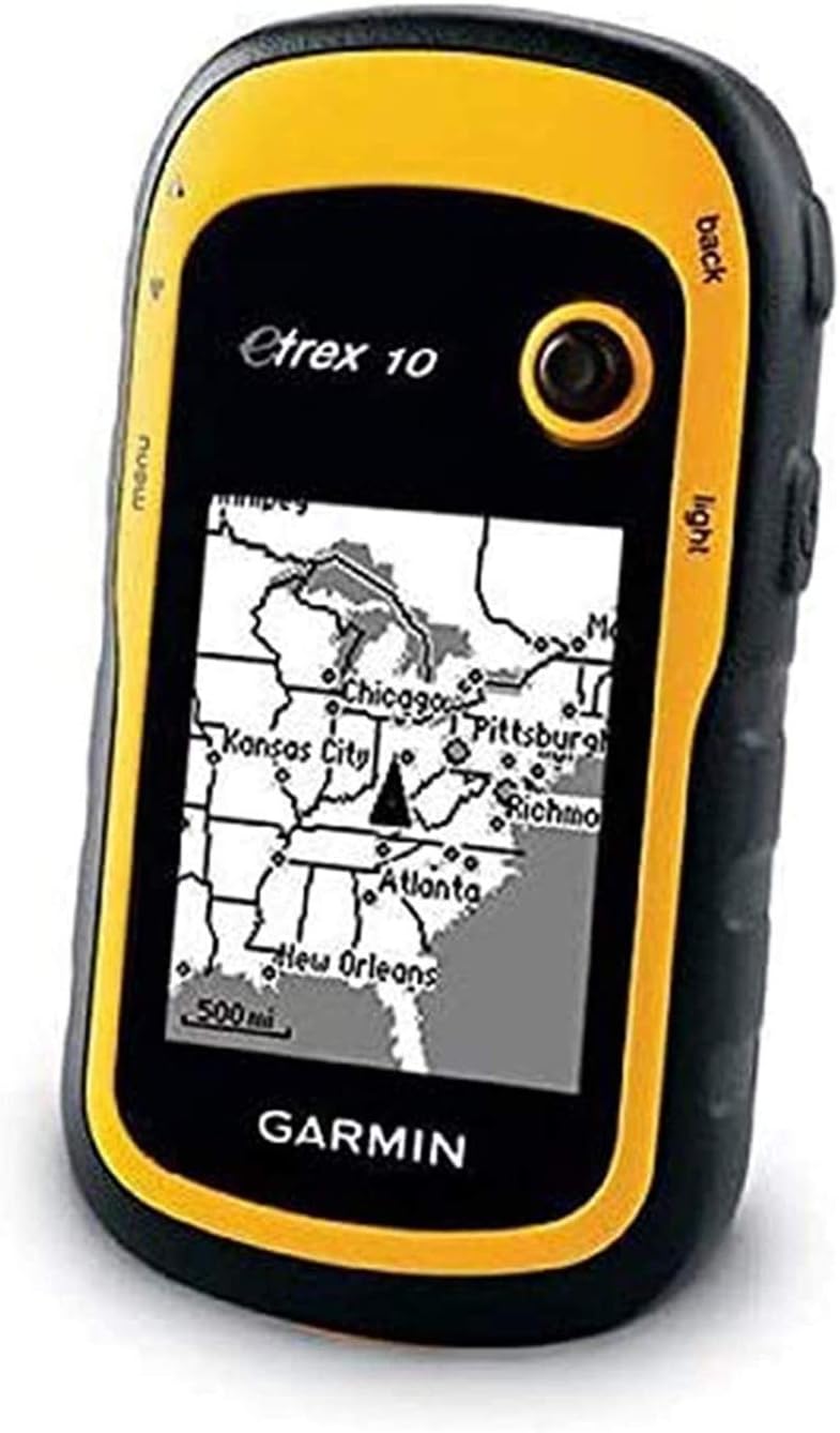 Garmin eTrex 10 Outdoor Handheld GPS Unit, Black/Yellow-1