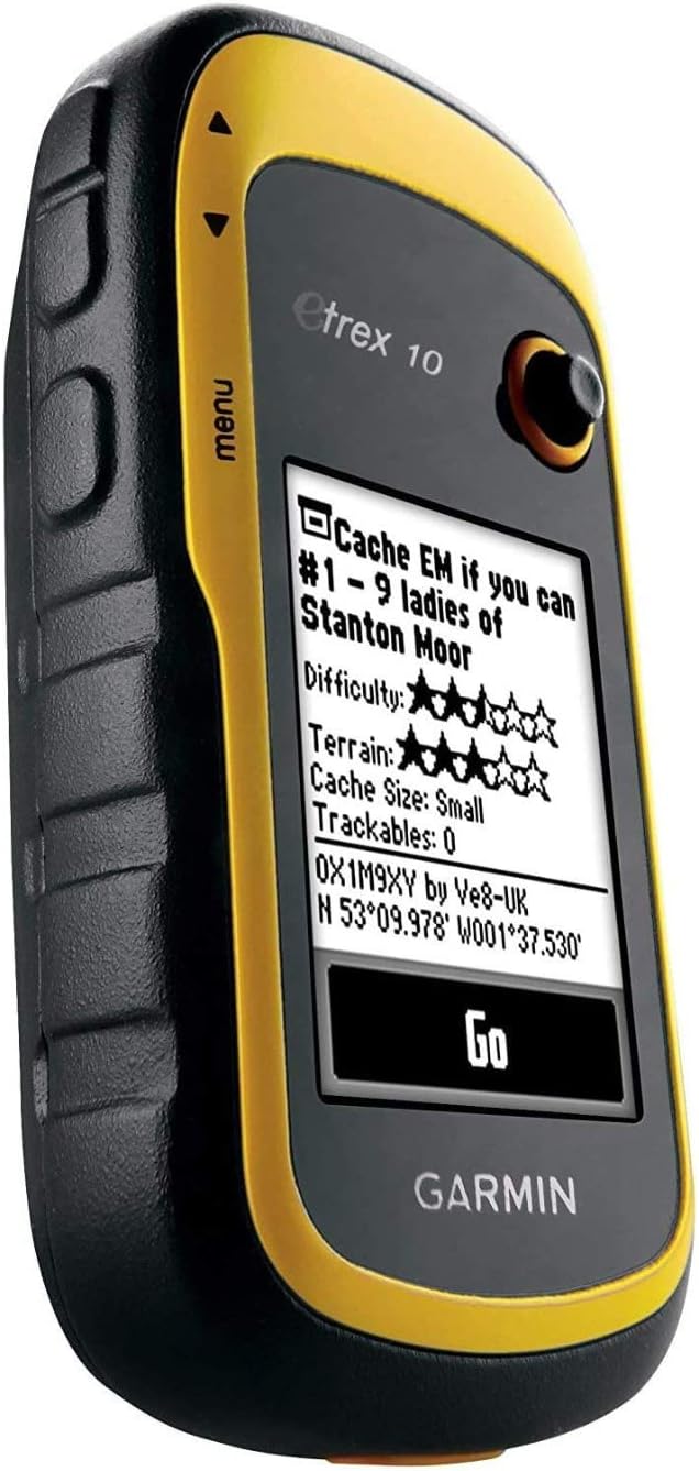 Garmin eTrex 10 Outdoor Handheld GPS Unit, Black/Yellow-2