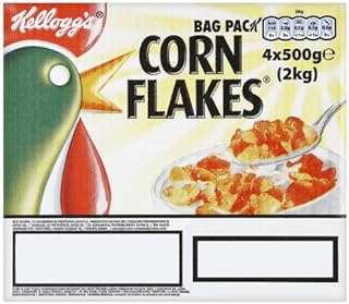 Kellogg's Corn Flakes Bag Pack 4 x 500g