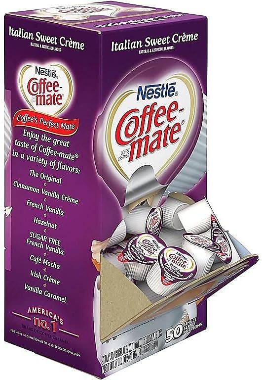 Coffee-mate - Liquid Coffee Creamer, Italian Sweet Creme, 0.375 oz Cups, 50/Box 84652 (DMi BX by Coffee-mate by Coffee-mate-2