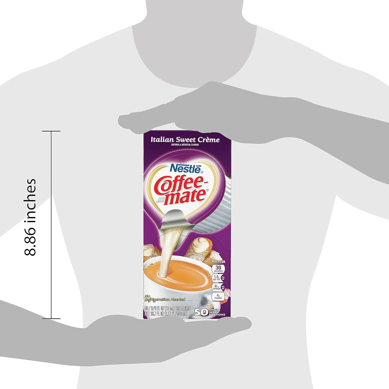 Coffee-mate - Liquid Coffee Creamer, Italian Sweet Creme, 0.375 oz Cups, 50/Box 84652 (DMi BX by Coffee-mate by Coffee-mate-5