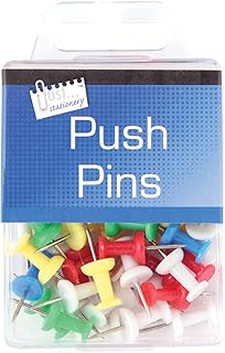 Just stationery Push PINS, Multicolour, One Size