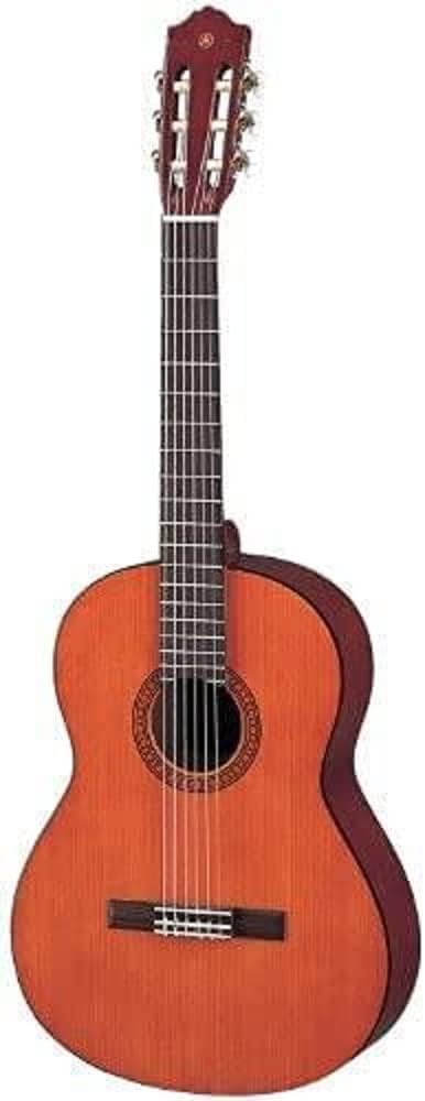 Yamaha CS40II Classical Guitar for Learners, 3/4 Size - Traditional Western Body - Natural, Silver-0