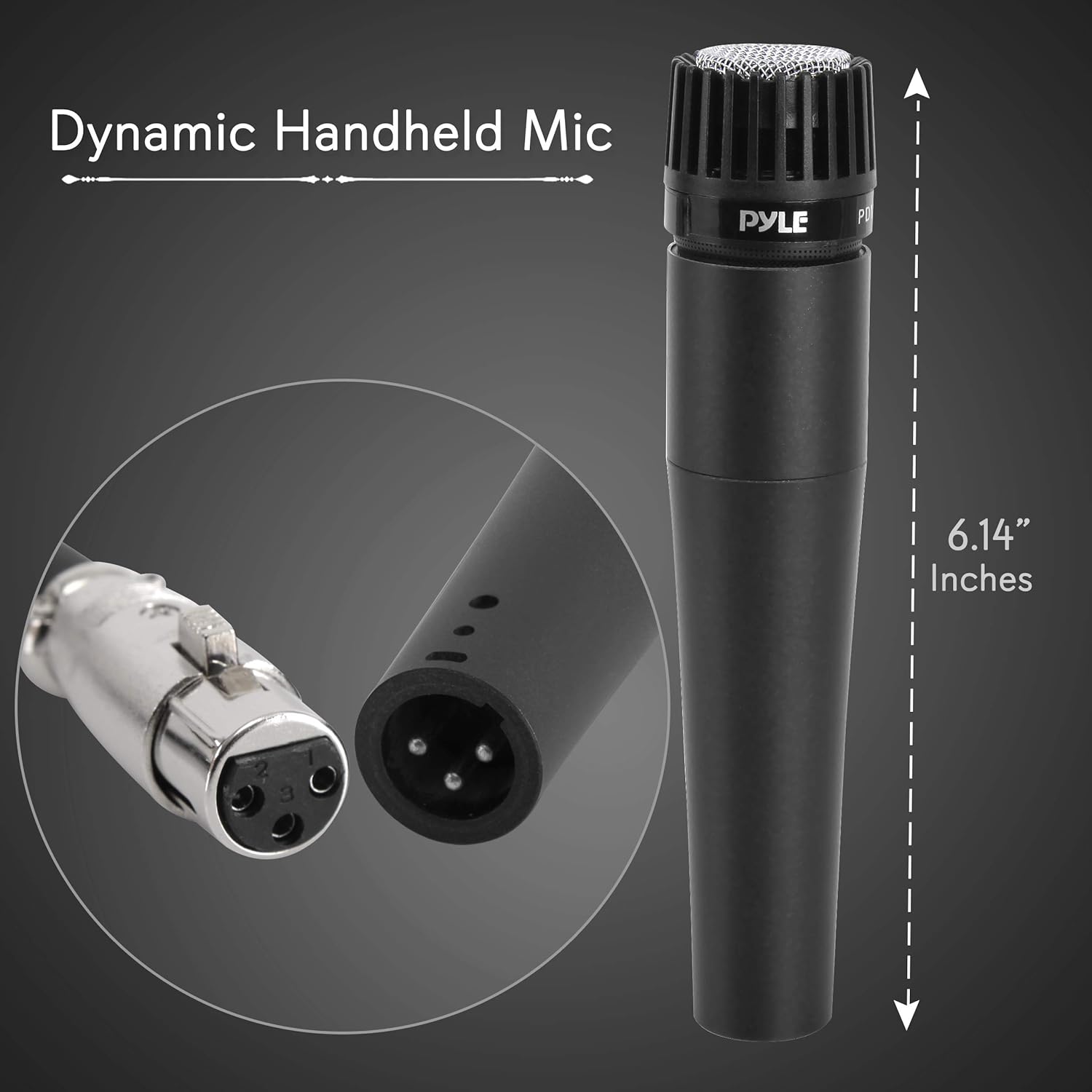 Pyle-Pro PDMIC78 Dynamic Microphone,Black-1