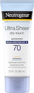 Neutrogena Ultra Sheer Broad Spectrum Sunscreen SPF 70, 3 Ounce