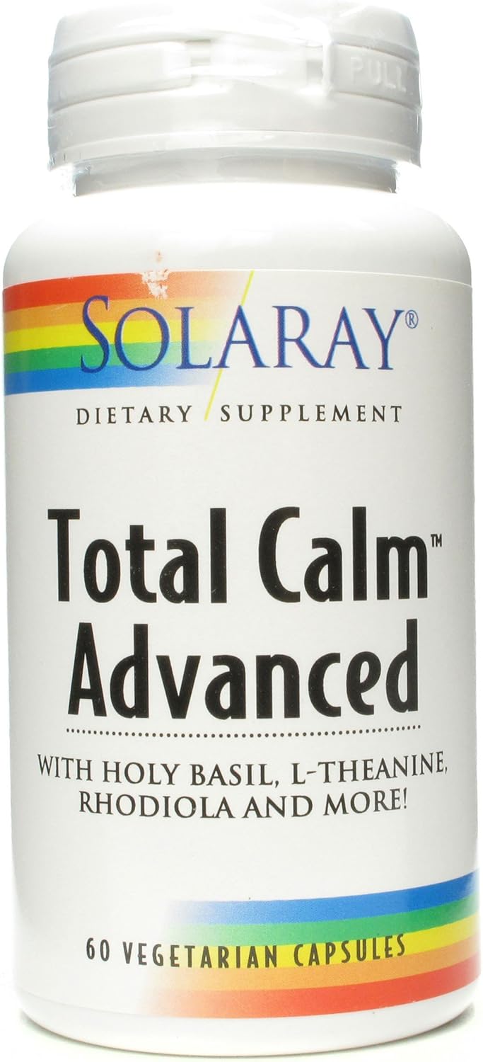 Solaray Total Calm Advanced 60 Veg Capsules-0