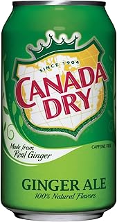 Canada Dry Ginger Ale 12 oz. (355 mL) - 24 Pack