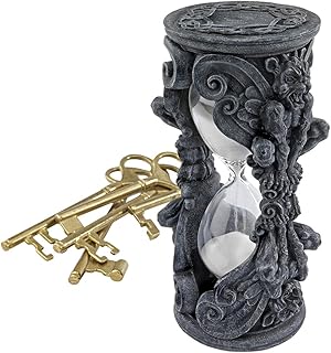 Design Toscano Gothic Grains of Time Gargoyle Hourglass