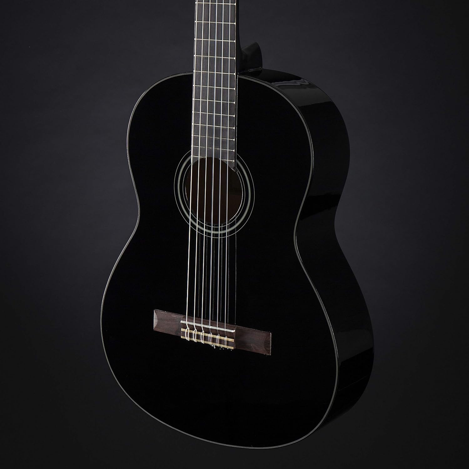 Yamaha C40II Full Size Classical Concert Guitar – Black-5