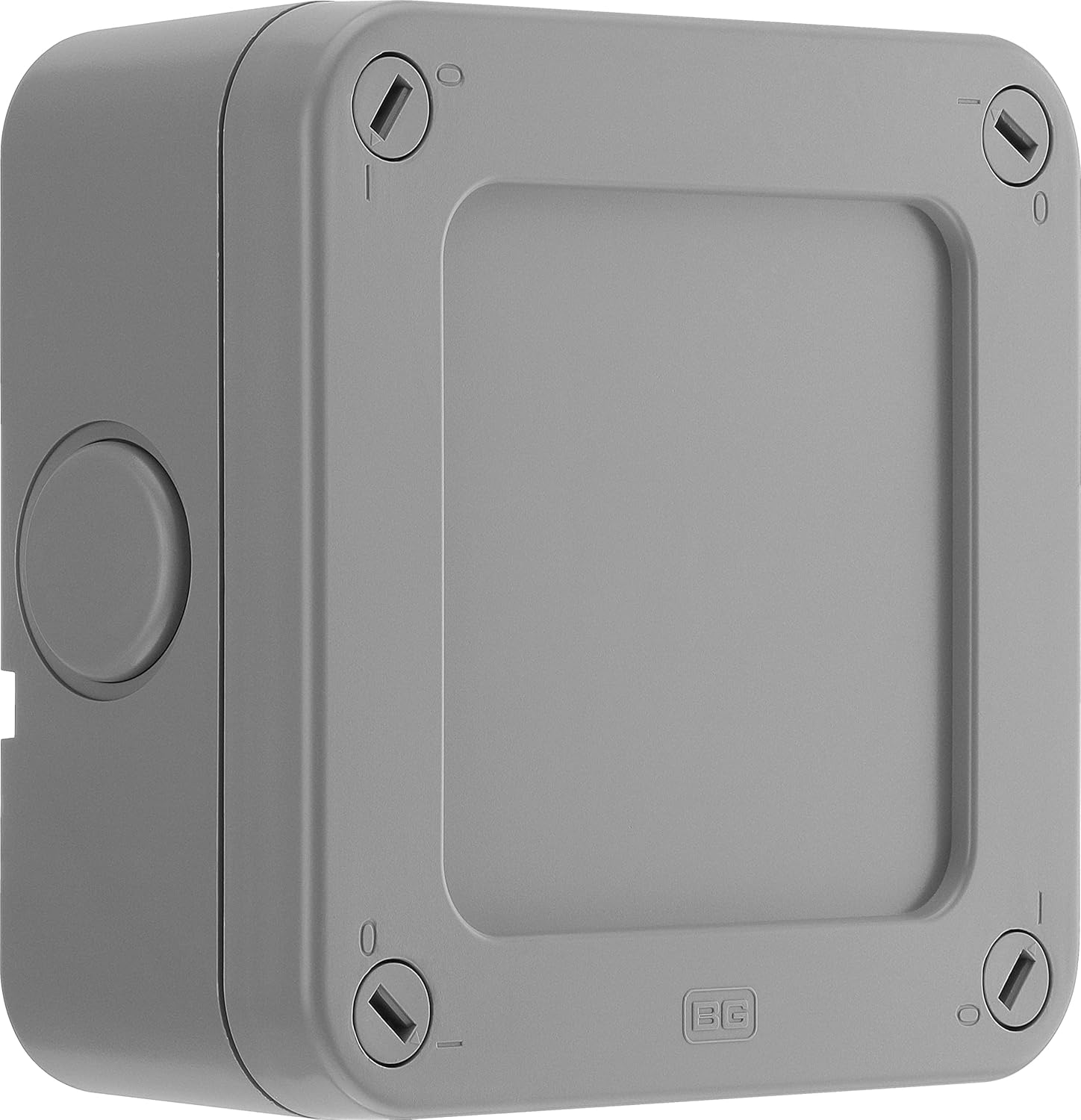 Masterplug WPJB Outdoor Weatherproof Junction Box, 5 Pole Terminal Block, IP66 Rated, Grey-0