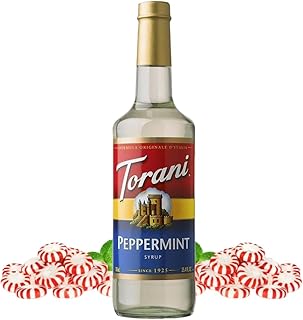 Torani Peppermint Coffee Syrup 750ml for Coffee, Deliciously Flavoured Coffee Syrups for Coffee Drinks, Coffee Gift Set & Coffee Gifts