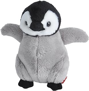 Wild Republic Playful Penguin Plush Soft Toy, Cuddlekins Cuddly Toys, Gifts for Kids 20 cm