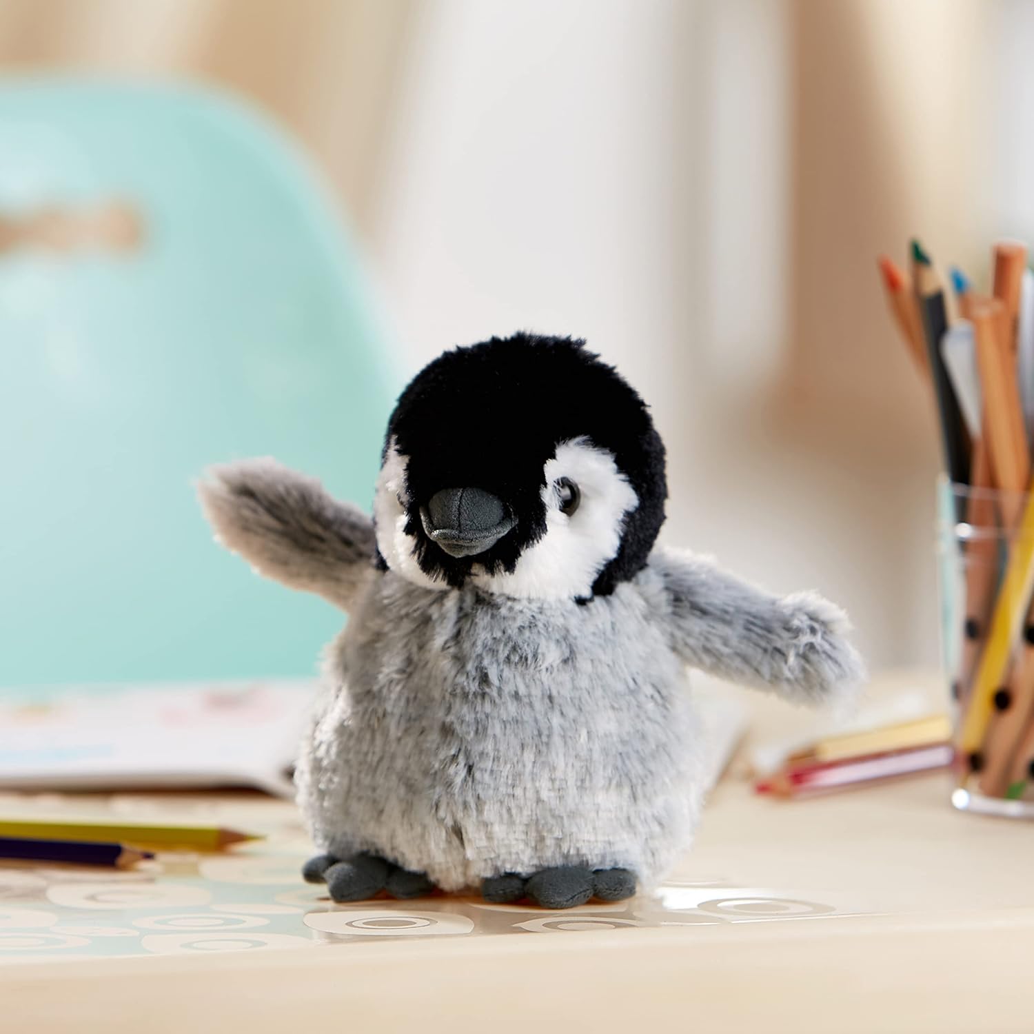 Wild Republic Playful Penguin Plush Soft Toy, Cuddlekins Cuddly Toys, Gifts for Kids 20 cm-3