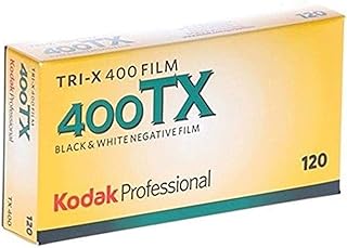 Kodak 1153659 TRI-X 400 120 Negative Film - Black/White (Pack of 5)