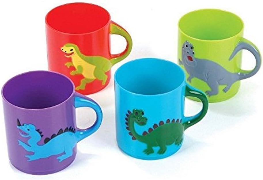 Rhode Island Novelty Dinosaurs Mugs | Assorted Colors and Designs | One Dozen-2