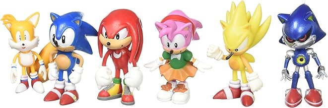 Sonic the Hedgehog Action Figure (6pcs-Set) [Toy]