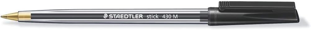 STAEDTLER Stick 430M Ballpoint Pen Medium Mixed Colours x 10-2