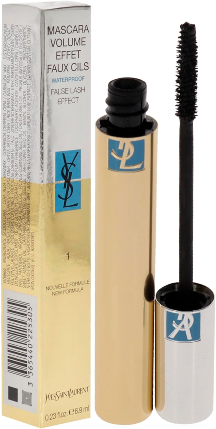 Yves Saint Laurent N°1 Noir Fusion Luxurious Waterproof Mascara for a False Lash Effect, 6.3 ml-2