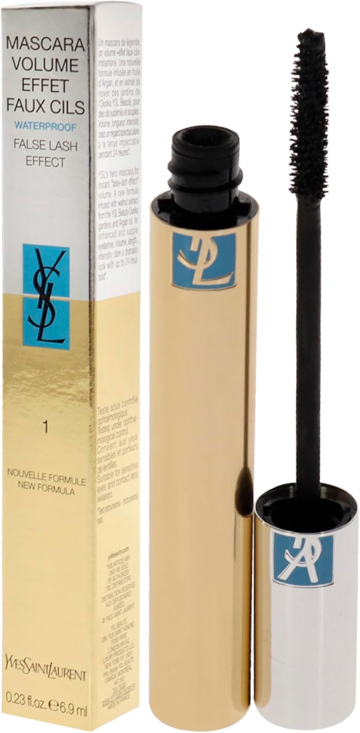 Yves Saint Laurent N°1 Noir Fusion Luxurious Waterproof Mascara for a False Lash Effect, 6.3 ml-3