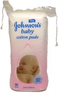 Johnson's Baby Cotton Pads - Pack of 50