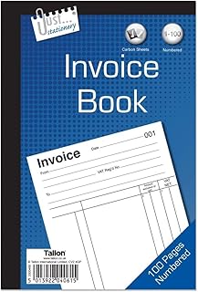 Just stationery Invoice Book