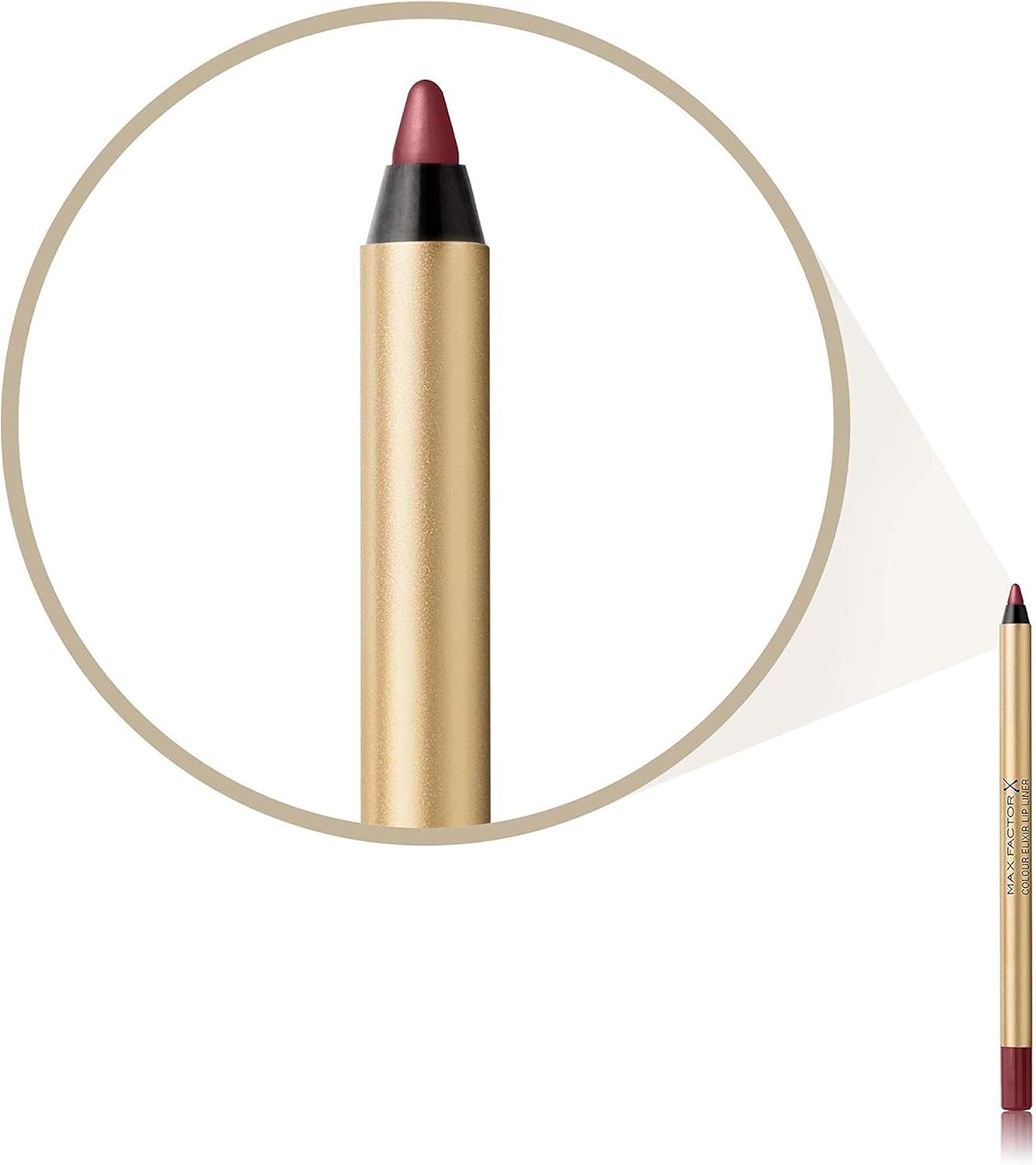 Max Factor Colour Elixir Moisturising Lip Liner, 06 Mauve Moment, 1.2 g-3