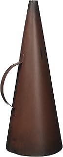 Design Toscano Hollywood Movie Director's Megaphone Home Theater Decor Statue, 24 cm, Metalware, Rust