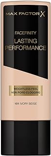 Max Factor Lasting Performance Long-Lasting Liquid Foundation - 101 Ivory Beige, 35 ml