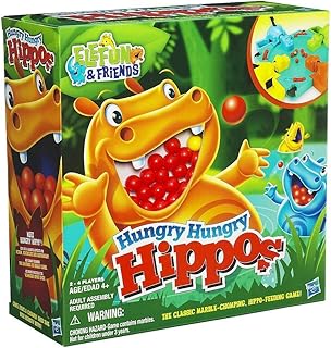 Hasbro Gaming Elefun & Friends Hungry Hungry Hippos Game