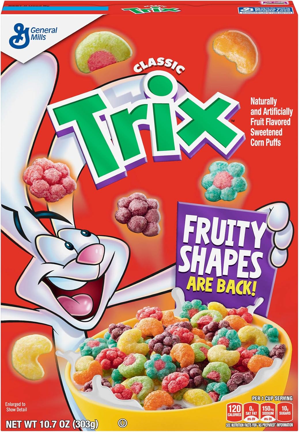 General Mills Trix Cereal 303g 10.70z (Pack of 2)-0