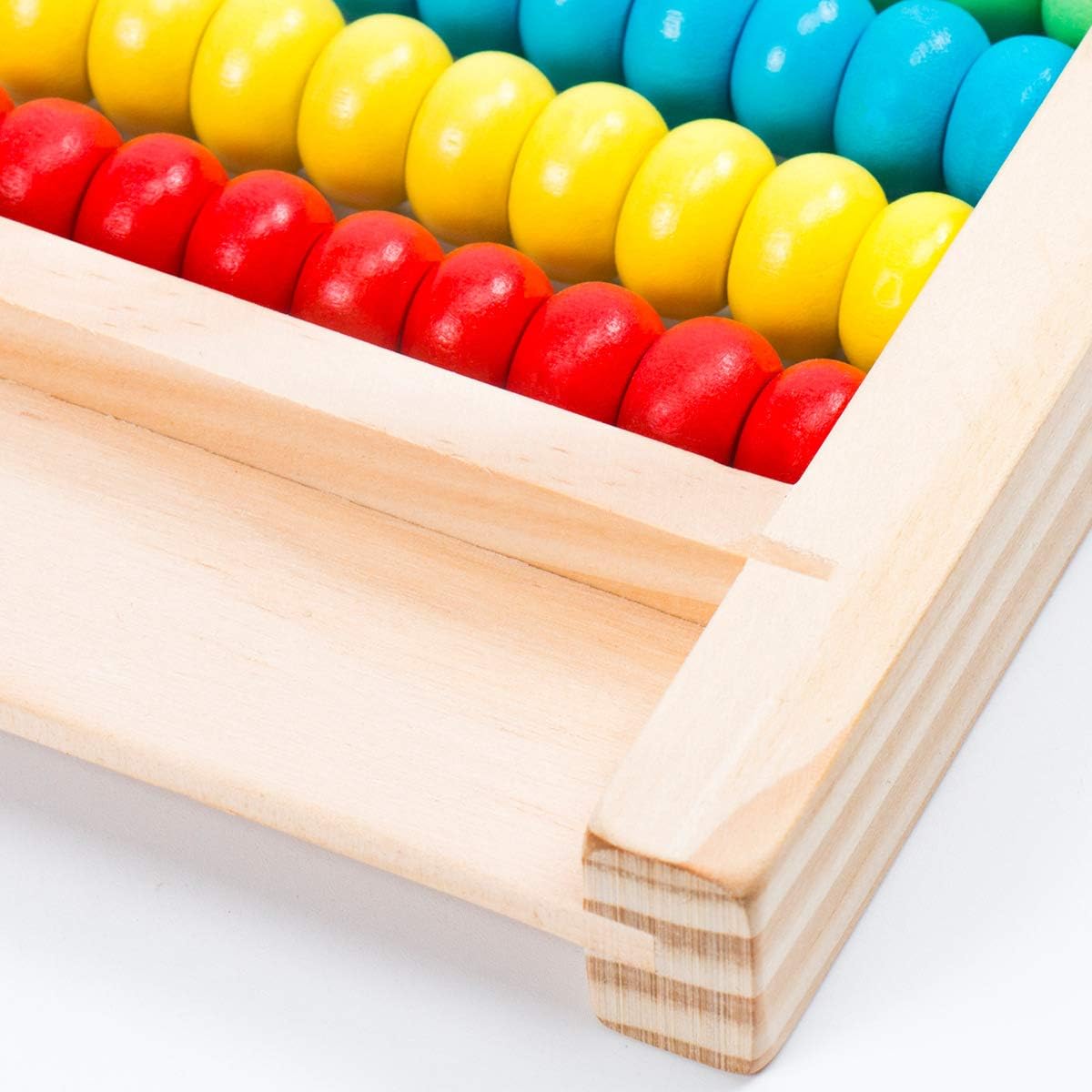 AKORD Kids Educational Toy Wooden Abacus-2