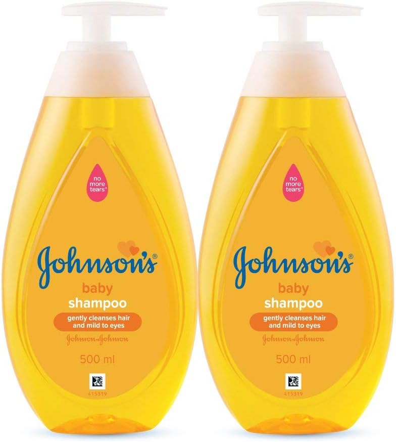 Johnson's Baby Shampoo 2 x 500ml (1000ml Shampoo)-0