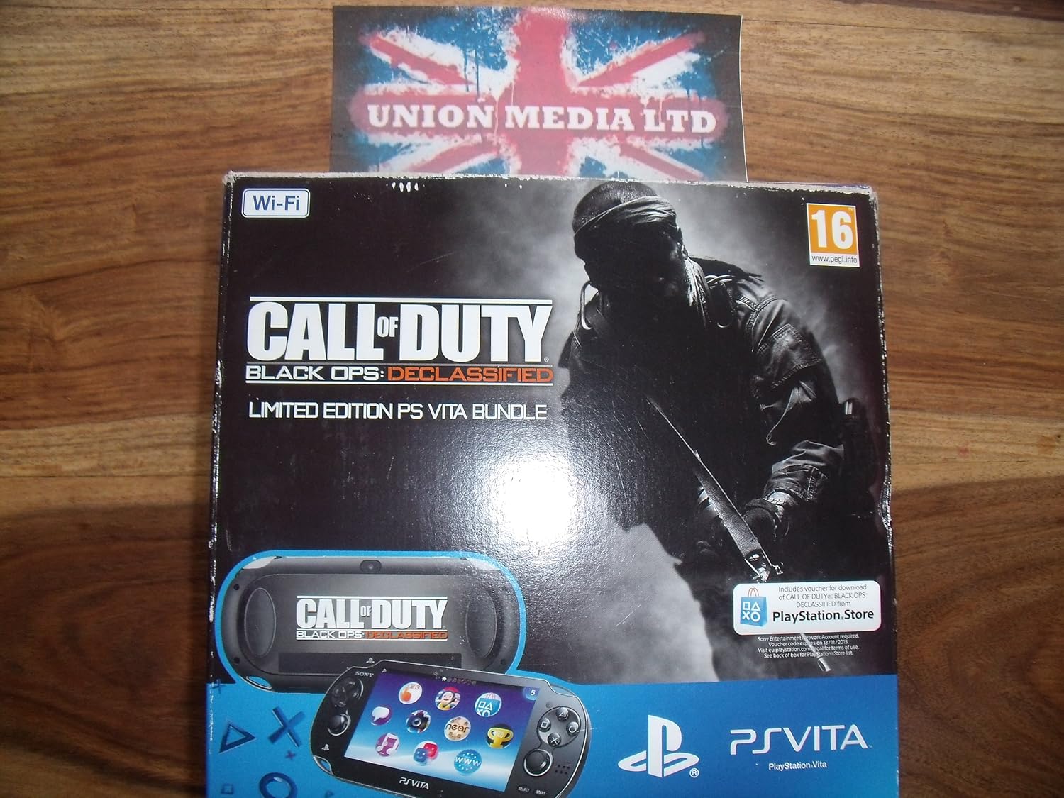 Sony PlayStation Vita WiFi Console with Call of Duty: Black Ops II Declassified and 4GB Memory Card (PlayStation Vita)-0