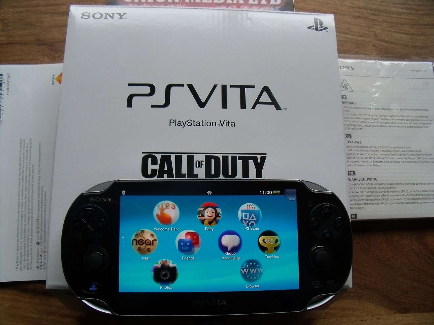 Sony PlayStation Vita WiFi Console with Call of Duty: Black Ops II Declassified and 4GB Memory Card (PlayStation Vita)-1