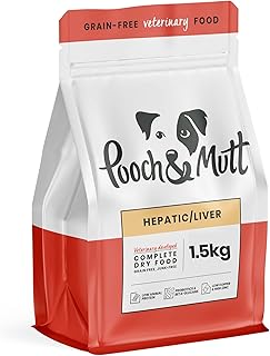 Pooch & Mutt – Veterinary Diet Dog Food (Grain Free), Hepatic, 1.5kg