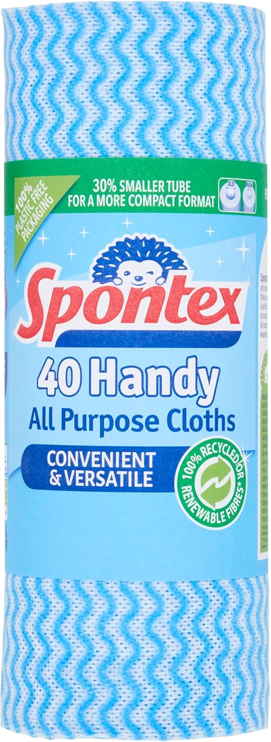 Spontex 40 Handy All Purpose Cloths-0