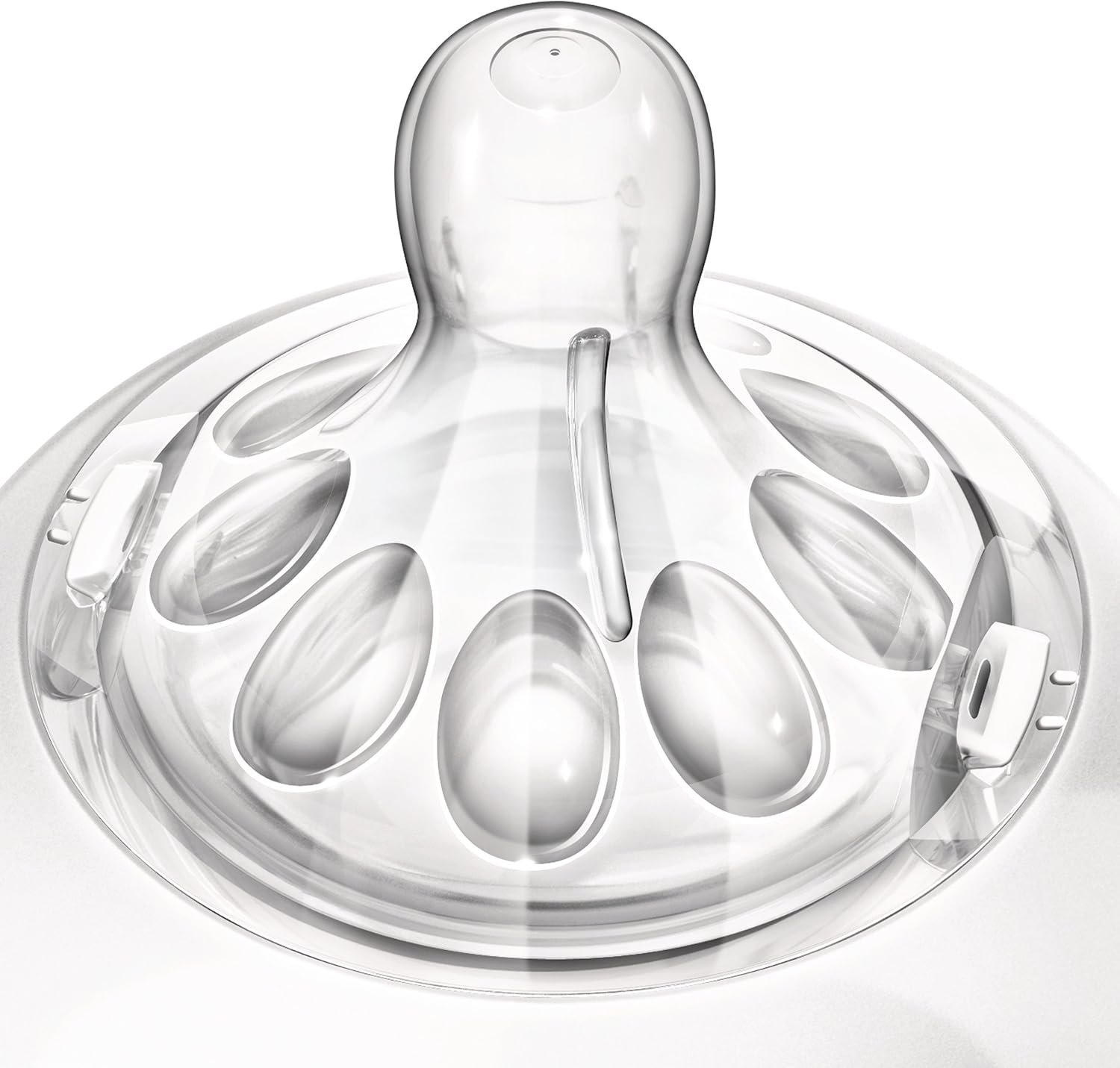 Philips Avent 260ml Natural Feeding Bottle for Newborn (Transparent, Pack of 2)-2