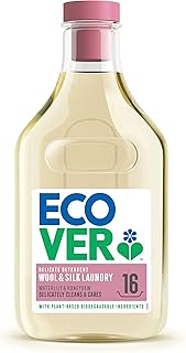 Ecover Delicate Laundry Liquid for Wool & Silk, Waterlily & Honeydew, 16 wash, 750ml