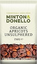 Minton and Donello - Sun-Dried Apricots, Unsulphured, Sweet and Tangy, Healthy Snack, 250g