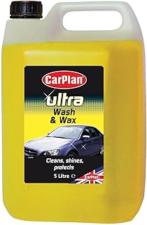 CarPlan Ultra Wax & Wash Car Shampoo, 5 L (Packaging may vary)