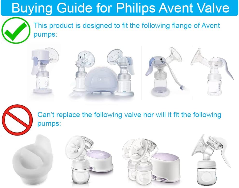 Valves for Philips Avent ISIS Breast Pumps (Pack of 4)-0