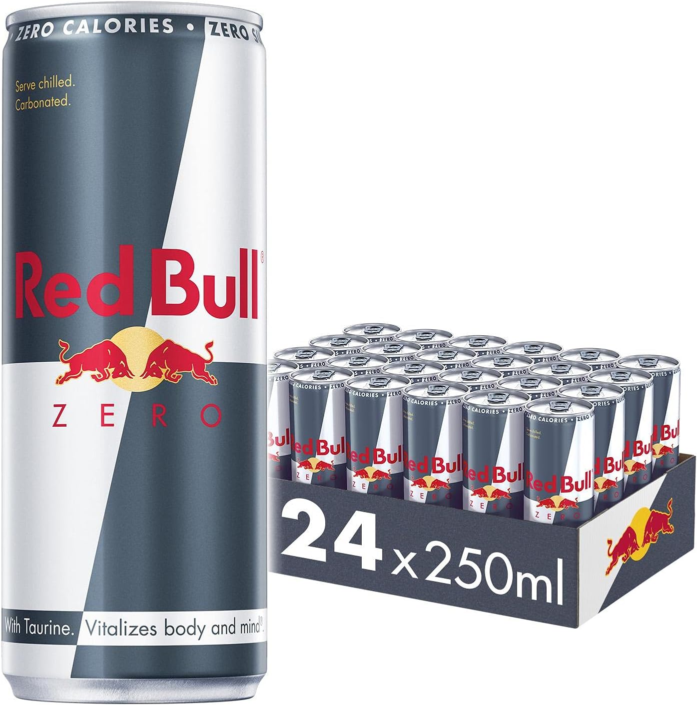 Red Bull Energy Drink Zero 250 ml x24-0