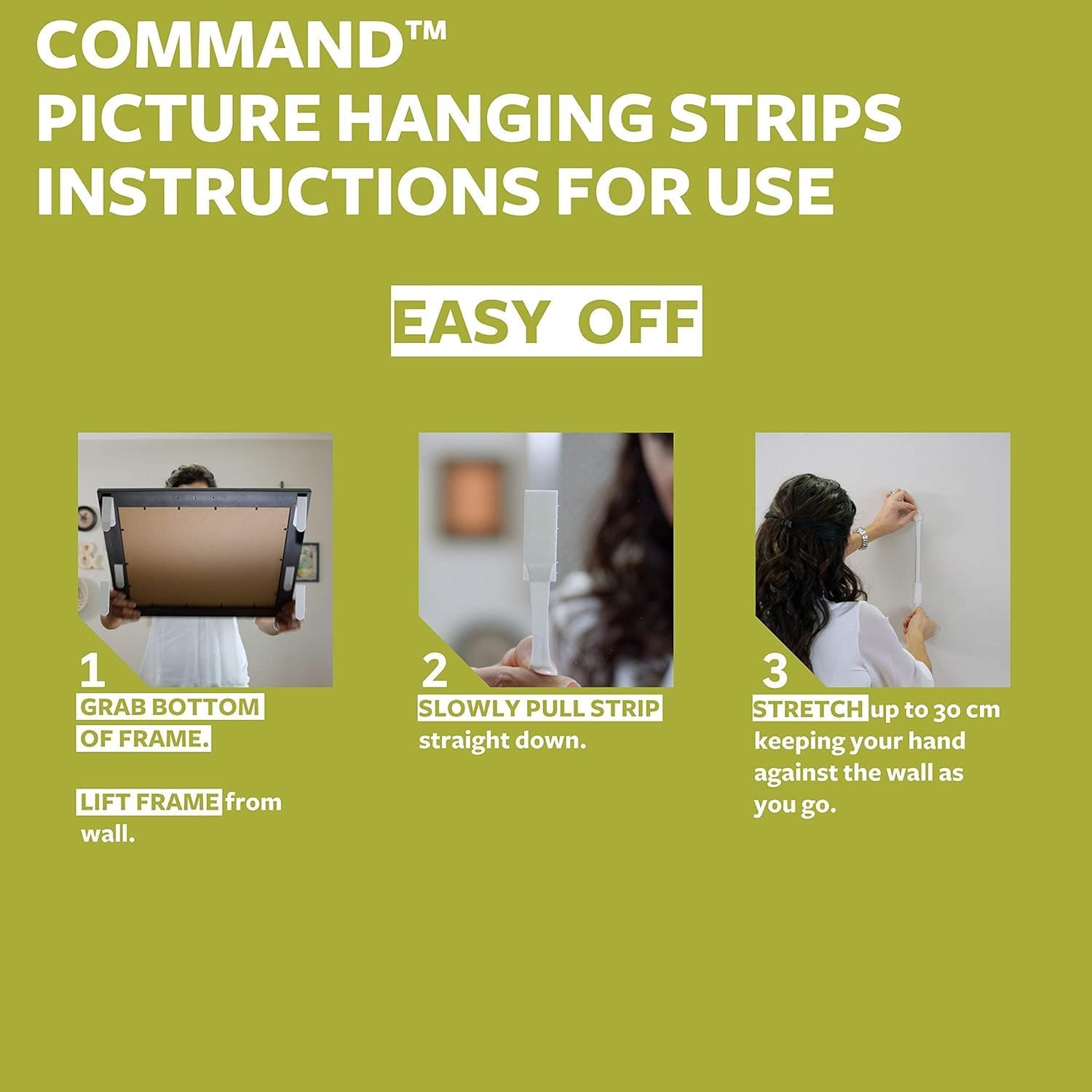 Command Picture Hanging Strips - Removable Hanging Strips for Large Picture Frames - Value Pack - 4 Pairs of Medium (8 Strips), 8 Pairs of Large (16 Strips) - Damage Free Hanging-9