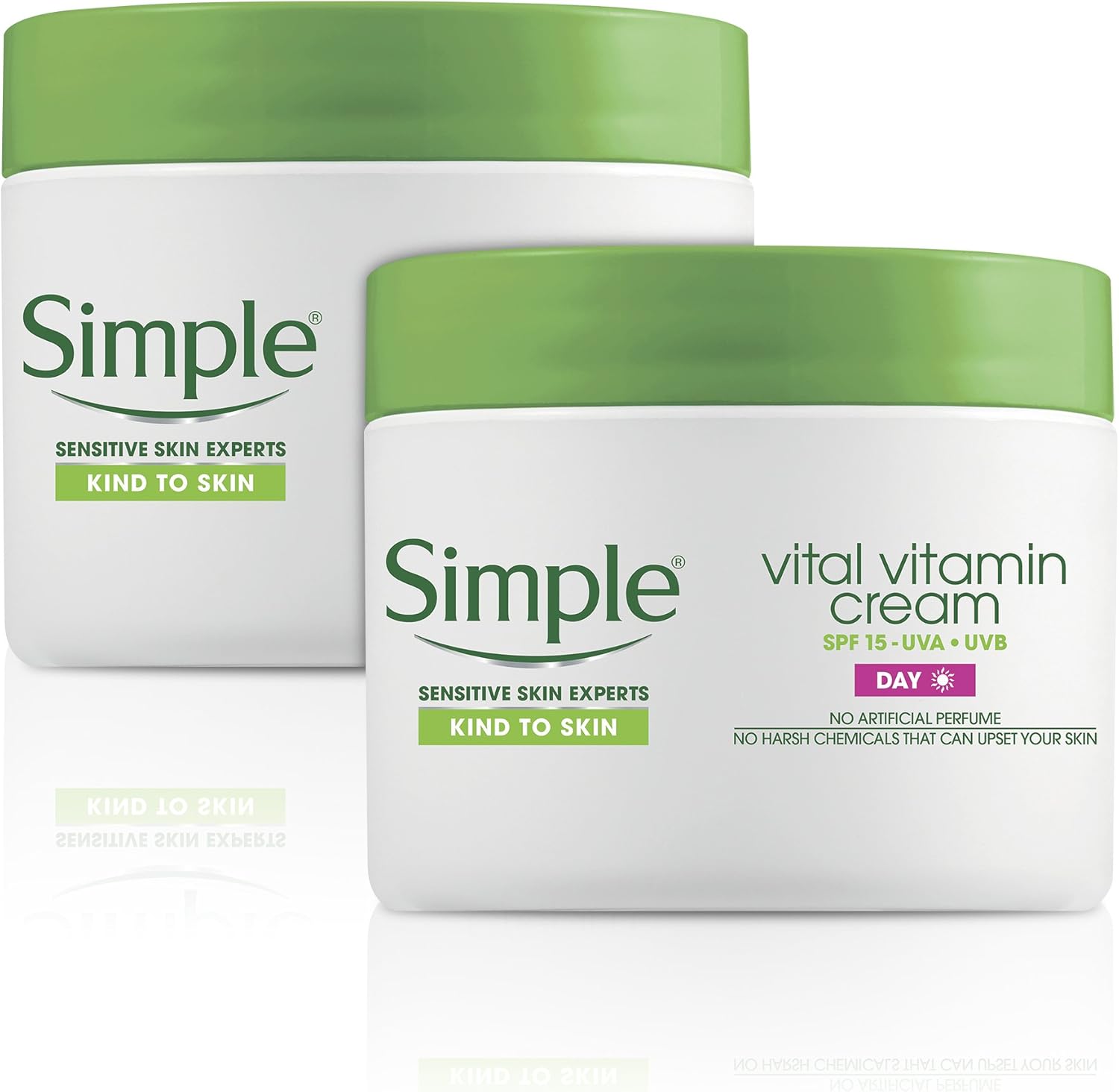 Simple Kind to Skin Vital Vitamin Day Cream 50ml Pack of 2-0