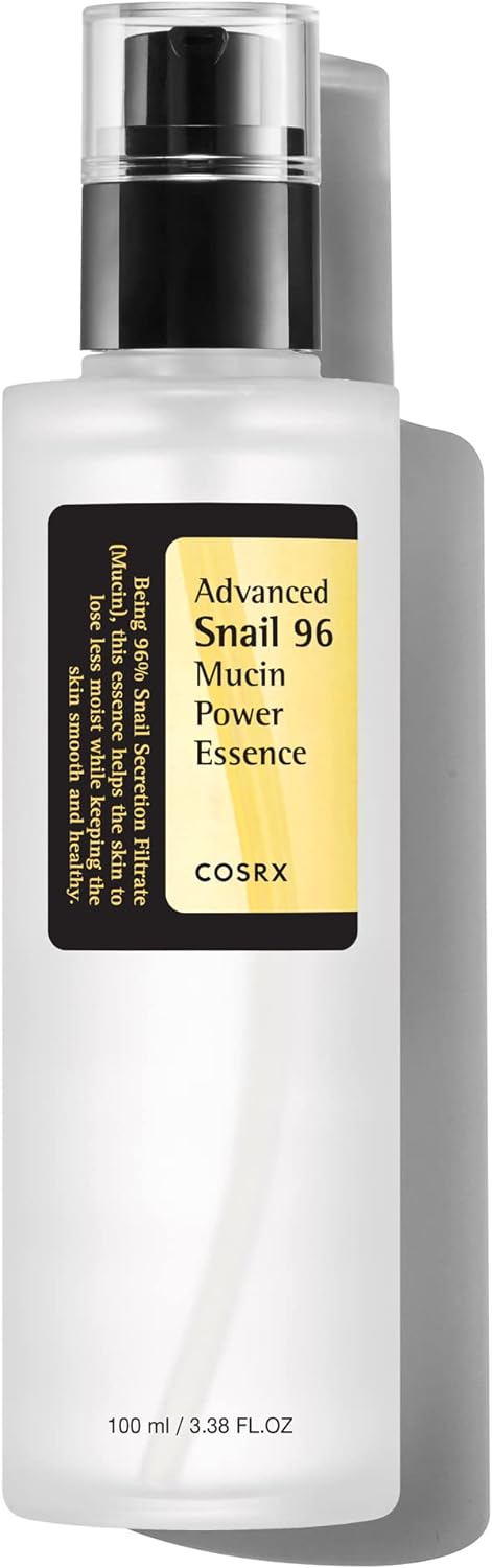 COSRX Snail Mucin 96% Power Face Serum 3.38 fl oz 100ml, Hydrating Serum for Face, Self Care, Glow Skin under Makeup, Korean Skin Care, Korean Beauty-0