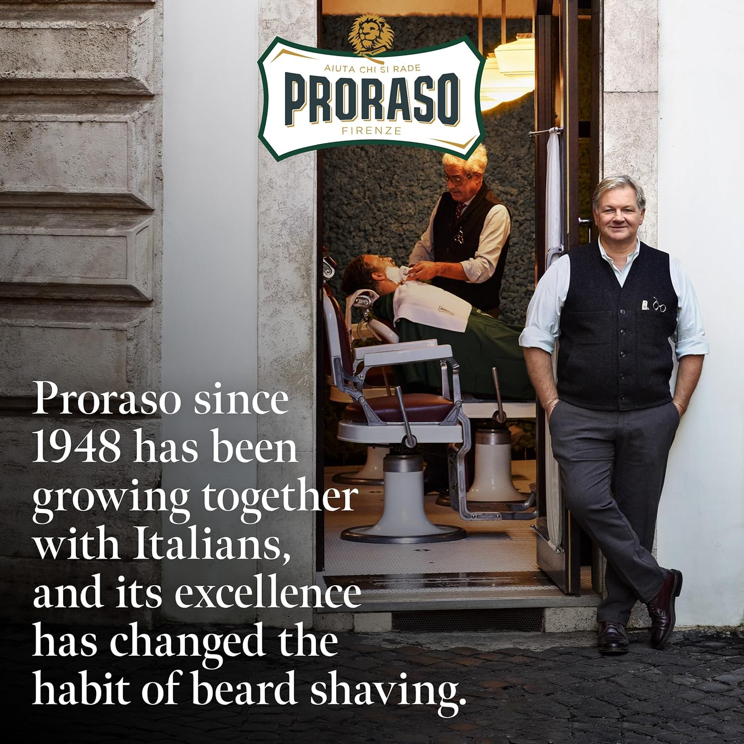 Proraso Moustache Wax, Wood and Spice, 15ml, Soft Moustache Wax with Shea Butter and Beeswax to Condition and Style, Made in Italy-4